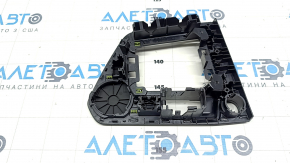Накладка шифтера КПП VW Tiguan 18-24 под кнопку Start-Stop, графит