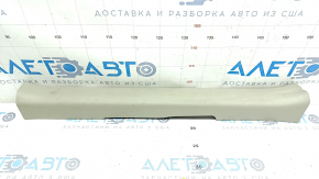 Накладка порога передняя правая Toyota Prius 30 10-15 бежевая, царапины, под чистку