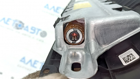 Подушка безопасности airbag коленная водительская левая BMW 5 F10 11-16 черная, ржавый пиропатрон