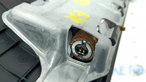 Подушка безопасности airbag коленная пассажирская правая BMW 5 F10 11-16 черная, ржавый пиропатрон, царапины