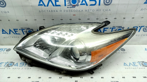Фара передняя левая Toyota Prius 30 13-15, рест, галоген, под полировку