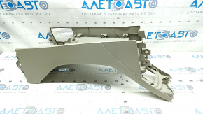 Накладка центральной консоли Toyota Prius 30 10-15 бежевая, царапины, под чистку
