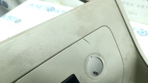 Накладка центральной консоли Toyota Prius 30 10-15 бежевая, царапины, под чистку
