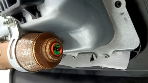 Торпедо передняя панель с AIRBAG BMW 5 F10 11-16 черно-бежевая, под проекцию, ржавый пиропатрон, под химчистку