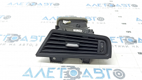 Deflector canal aer bord dreapta BMW 5 F10 11-16 negru cu crom