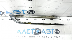 Молдинг заднего бампера правый BMW 5 F10 11-16 Luxury Line, сломаны направляющие