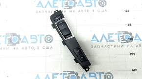 Bloc de butoane al consolei centrale BMW 5 F10 11-16 negru, pentru senzori de parcare si camere