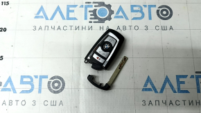 Ключ BMW 5 F10 11-16 4 кнопки, с хромом, тычки, царапины