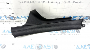 Накладка порога внутренняя задняя левая BMW 5 F10 11-16 черная, царапины