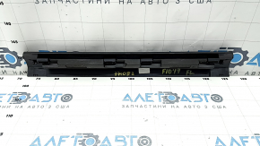 Garnitură prag interior față stânga BMW 5 F10 11-16 negru, zgârieturi