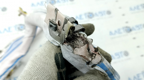 Подушка безопасности airbag боковая шторка левая BMW 5 F10 11-16 ржавый пиропатрон, надорвана