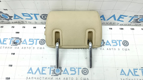 Подголовник 2 ряда центральный BMW 5 F10 14-16 кожа Dakota бежевая Venetobeige, выгорела
