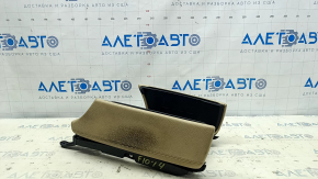 Cotiera BMW 5 F10 11-16 piele Dakota bej, piele crapata, necesita curatare
