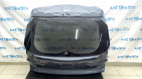Дверь багажника голая со стеклом Toyota Venza 21-24 графит 1K9