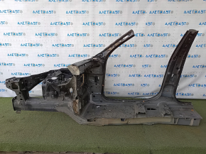 Четверть передняя правая BMW X5 F15 14-18 отпилена, с центральной стойкой, черная