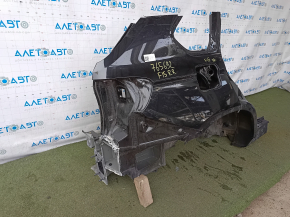 Sfert aripa spate dreapta BMW X5 F15 14-18 pe caroserie, negru, denivelari