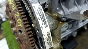 Двигатель BMW 5 F10 12-16 N20B20A 76к 6-6-6-6 без охладителя, помпы и корпуса масляного фильтра, ржавый маховик