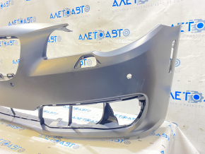 Бампер передний голый BMW 5 F10 14-16 под парктроники, под омываетели и камеры