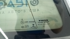 Geam din sticlă fixă stânga spate Volvo XC60 18-23 cu antenă, nuanțată, cu turnare cromată