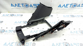 Toyota Venza 21-24 suport ornamental pentru consola centrală gri închis, XLE