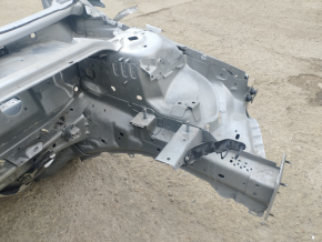 Четверть передняя левая Ford Fusion mk5 13-20 plug-in на кузове, серебро