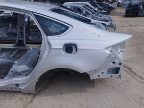 Sfert de aripa spate stanga Ford Fusion mk5 13-20 pe caroserie, argintiu, stricat