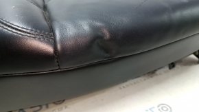 Rândul din spate de scaune partea inferioară Lincoln MKC 15-19 negru, perforare, denivelări, lovituri, pentru curățare