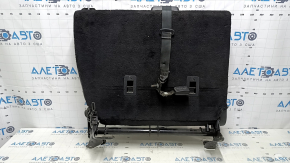 Rândul din spate scaune partea superioară dreapta Lincoln MKC 15-19 piele neagră, perforată, cu centură și cotiere, pentru curățare chimică, zgârieturi, lovituri