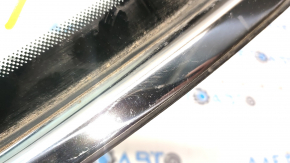 Форточка глухое стекло задняя левая VW Jetta 19-21 хром, надорван уплотнитель, царапины на хроме