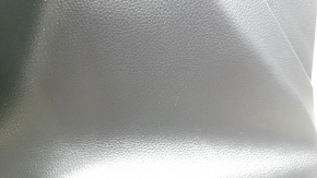 Обшивка двери карточка передняя левая Toyota Venza 21-22 XLE, Limited черная, кожа, под память сиденья, темно-серая накладка, с ручкой, потертости