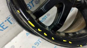 Диск колесный R15 x 6J ET45 5*100 Toyota Prius 30 13-15 рест, легкая бордюрка