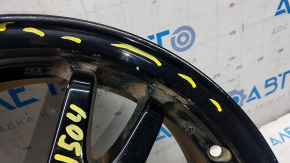 Диск колесный R15 x 6J ET45 5*100 Toyota Prius 30 13-15 рест, легкая бордюрка