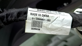 Дверь багажника голая со стеклом Volvo XC60 18-26 с проводкой, тонировка, графит 714