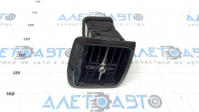 Deflector de conducte de aer panou frontal dreapta Volvo XC60 18-23 negru lucios cu crom, suport rupt