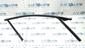 Molura superioara usi fata dreapta Volvo XC60 18-23 crom cu garnitura din sticla