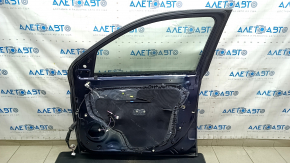 Дверь в сборе передняя правая Mitsubishi Outlander 16-20 рест, синий D14, keyless