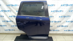 Дверь в сборе задняя правая Mitsubishi Outlander 16-19 рест, синий D14