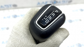 Ручка КПП Volvo XC60 19-21 T5, T6 кожа черная, с чехлом, царапины