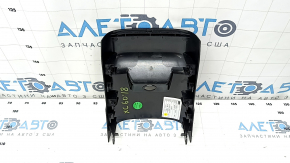Накладка центральной консоли задняя нижняя Volvo XC60 18-26 черная, под прикуриватель