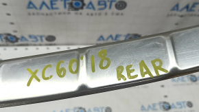 Накладка заднего бампера верхняя Volvo XC60 18-26 хром, царапины