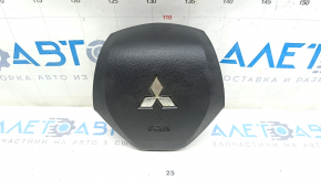 Подушка безопасности airbag в руль водительская Mitsubishi Outlander 16-20 рест, полез хром