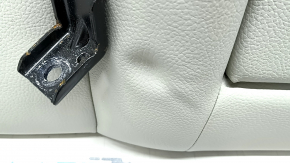 Задний ряд сидений верхняя часть правая Volvo XC60 18-26 с подголовником, кожа серая, вмятина,царапины на спинке
