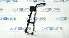 Накладка центральной консоли Volvo XC60 18-21 черный глянец с хромом
