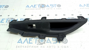 Накладка управления стеклоподъемником задняя левая Mitsubishi Outlander 14-20 черная, царапины