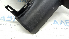 Garnitură prag spate stânga Mitsubishi Outlander 14-22 negru, lipsă dop, zgârieturi