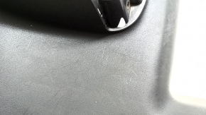Placa prag usa spate dreapta Mitsubishi Outlander 14-22 neagra, lipsa dop, zgarieturi