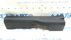 Накладка порога передняя правая Mitsubishi Outlander 14-22 черная, царапины