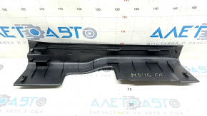 Garnitura prag fata dreapta Mitsubishi Outlander 14-22 negru, zgarieturi
