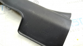 Garnitura prag fata dreapta Mitsubishi Outlander 14-22 negru, zgarieturi