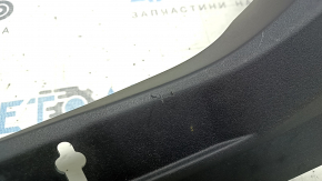 Husa scaunului lateral șofer stânga Mitsubishi Outlander 16-21 negru, electric, zgârieturi